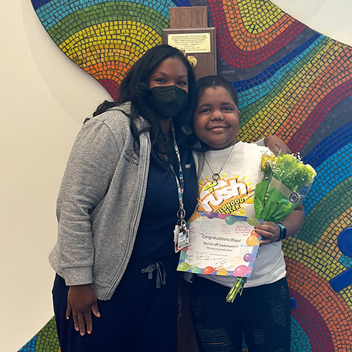 17-year-old sarcoma survivor returns to school wise beyond her years: “I know God wouldn’t put us through anything we can’t handle”